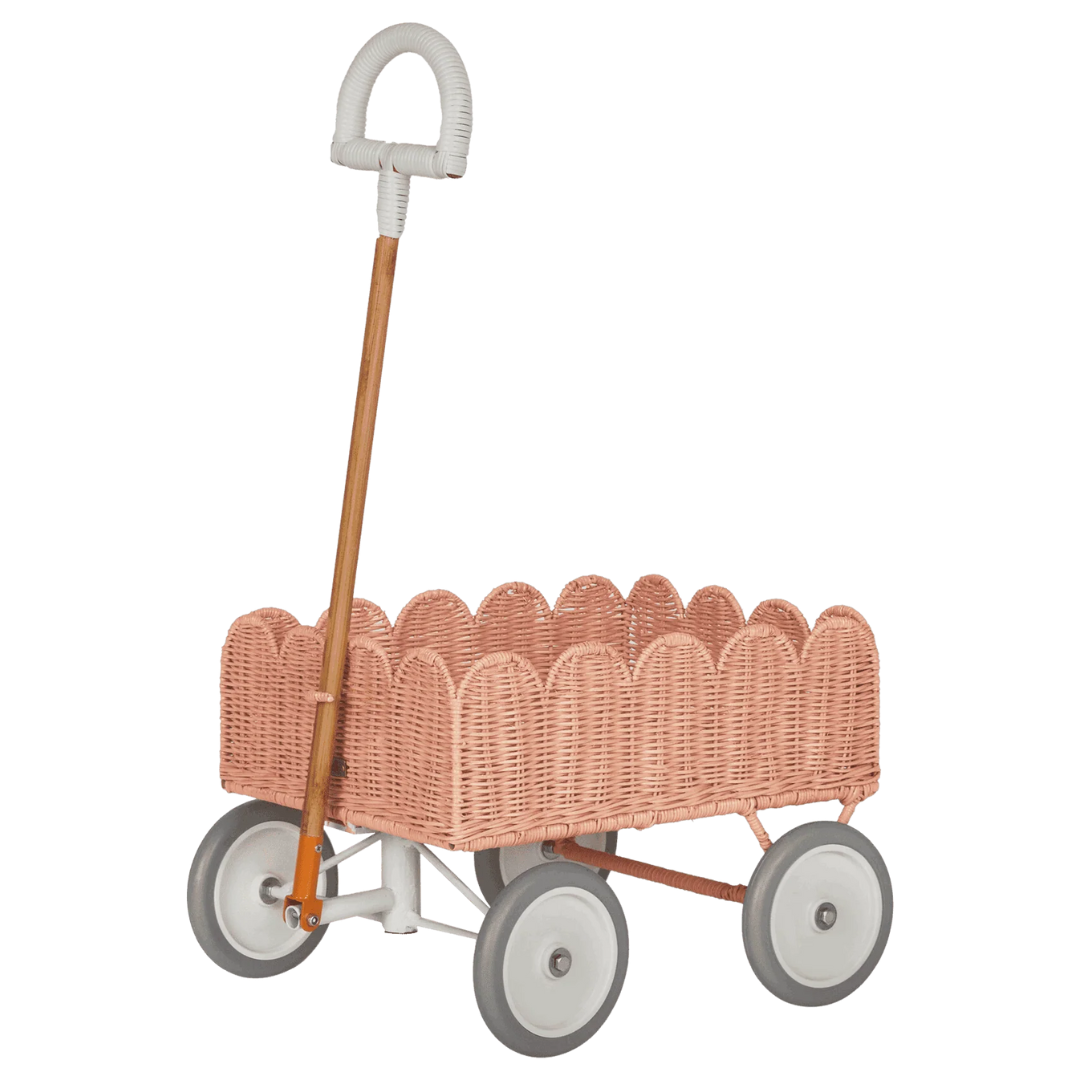Olli Ella - Petal Wonder Wagon - Seashell Pink