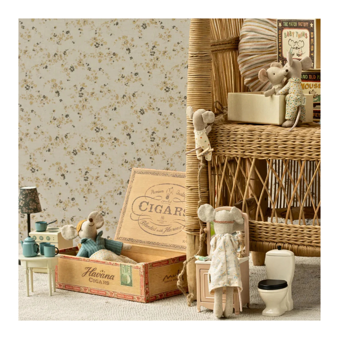 Maileg Little Brother Mouse in Matchbox