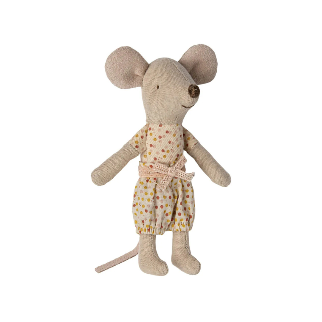Maileg Little Sister Mouse in Matchbox