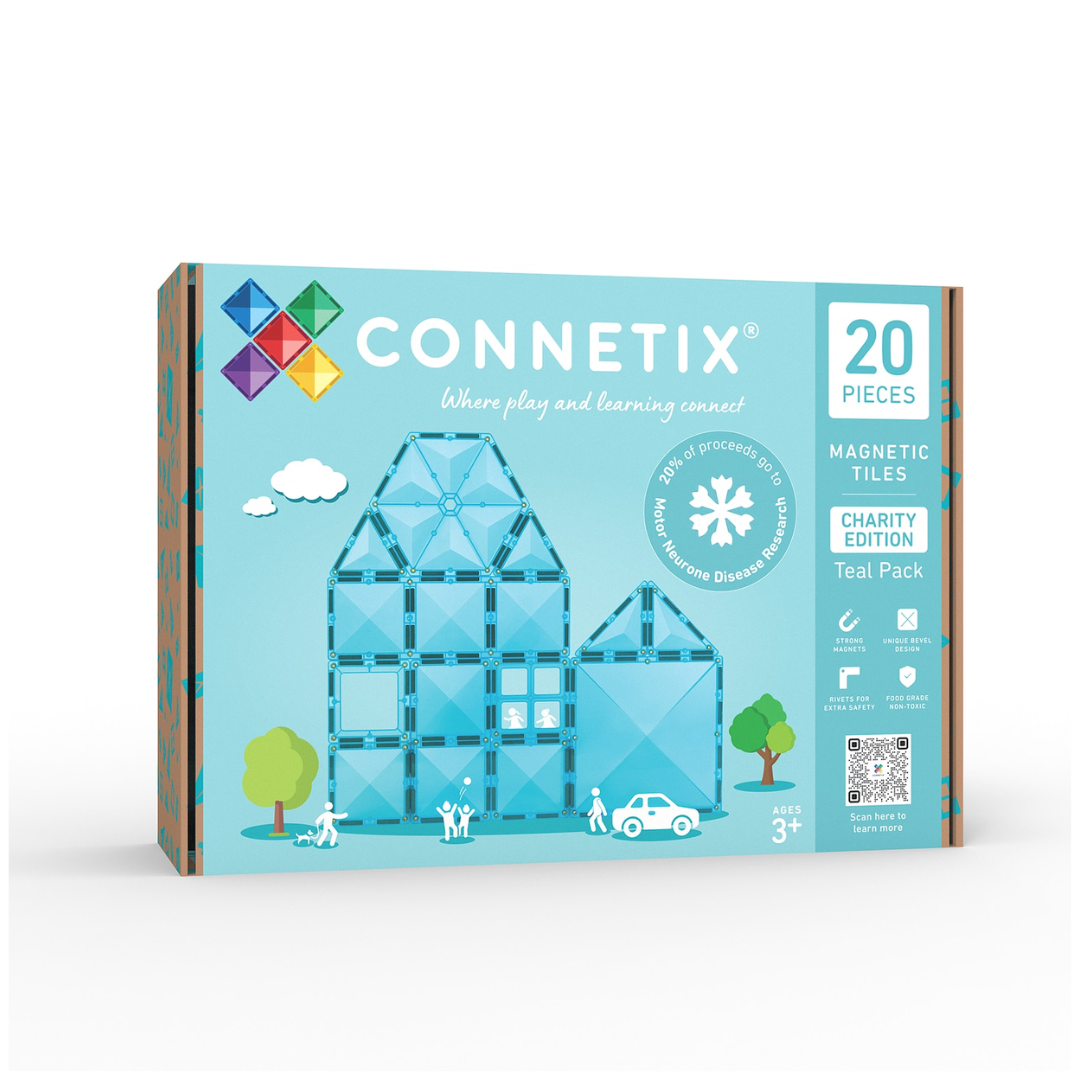 Connetix Tiles 20 Piece Charity Pack Teal