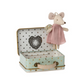 Maileg Mouse Angel in Suitcase