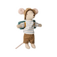 Maileg Hiker Mouse Big Brother Stripes
