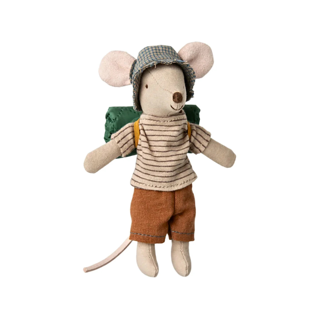 Maileg Hiker Mouse Big Brother Thin Stripes