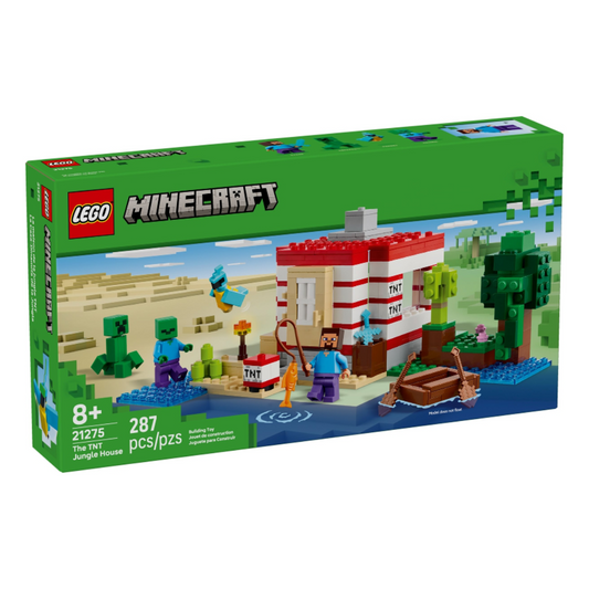 LEGO Minecraft The TNT Jungle House 21275