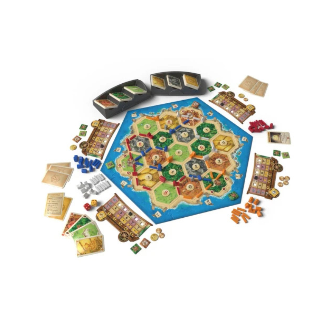 Catan (6th Edition) Traders and Barbarians 5 - 6 Player Expansion Board Game