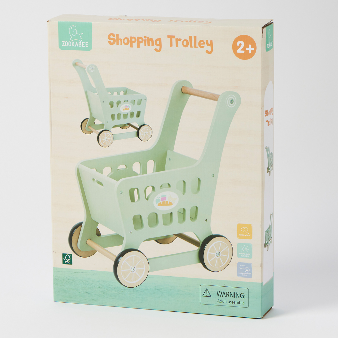 Zookabee - Wooden Shopping Trolley