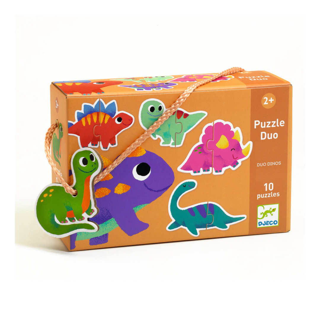 Djeco Duo Dinosaur Puzzle 20 Piece