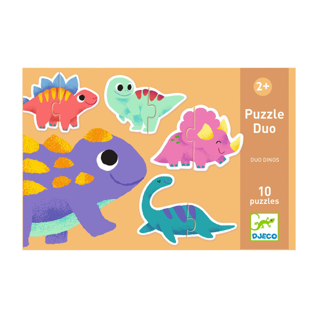 Djeco Duo Dinosaur Puzzle 20 Piece