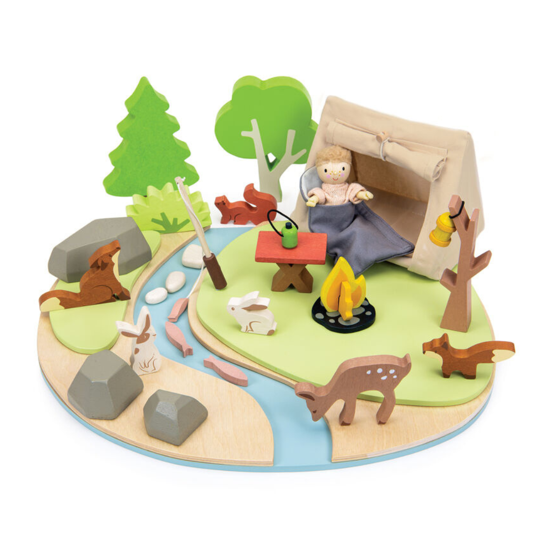 Tender Leaf Wildlife Camping Playset