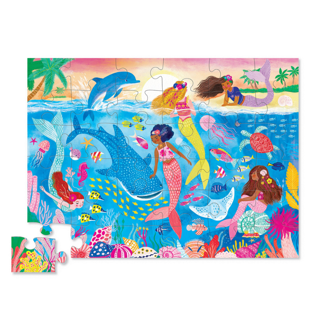 Crocodile Creek - Classic Floor Puzzle - Mermaid Dreams | 36 Piece