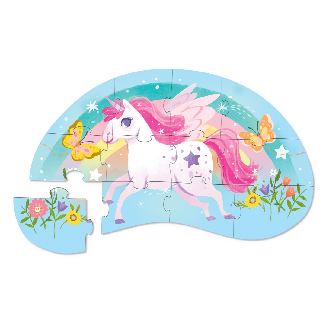 Crocodile Creek - Mini Puzzle - Sweet Unicorn