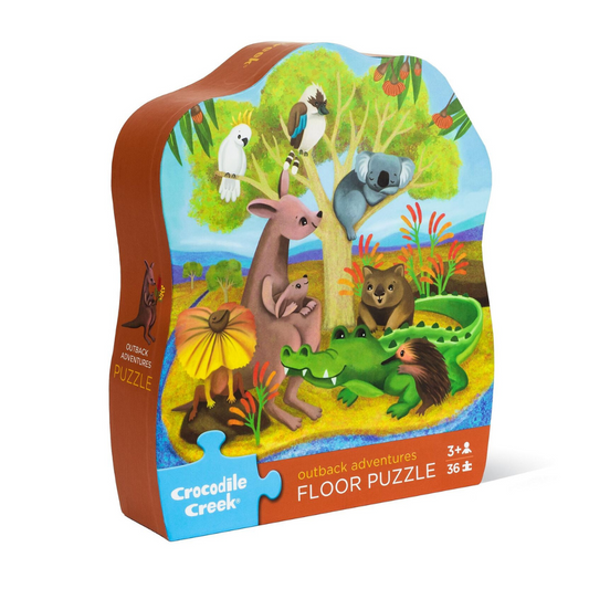 Crocodile Creek - Classic Floor Puzzle - Outback Adventures | 36 Piece