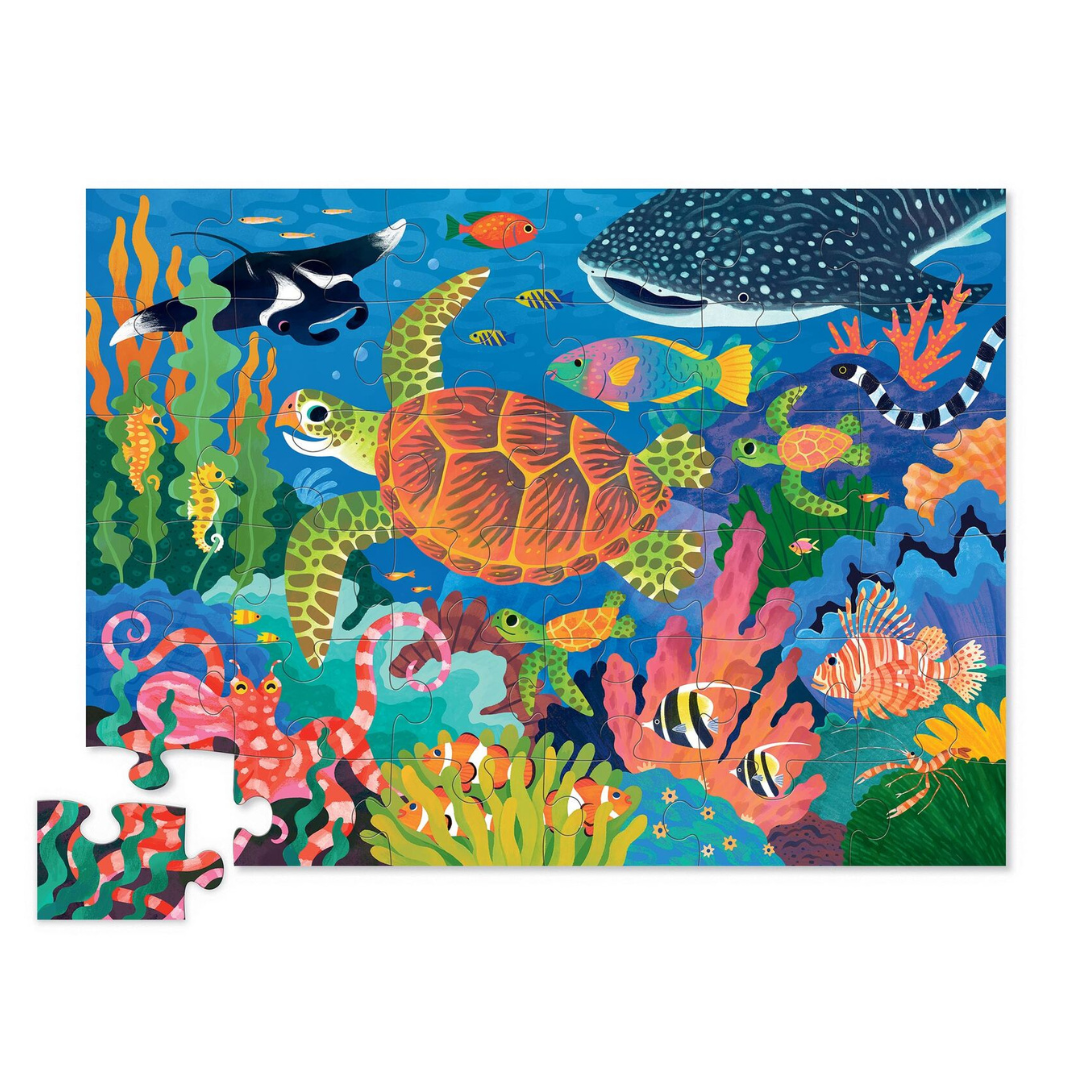 Crocodile Creek - Classic Floor Puzzle - Sea Turtle | 36 Piece