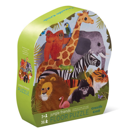 Crocodile Creek - Classic Floor Puzzle - Jungle Friends | 36 Piece