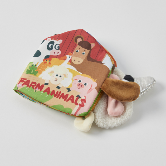 Jiggle & Giggle - Farm Animals Fabric Books