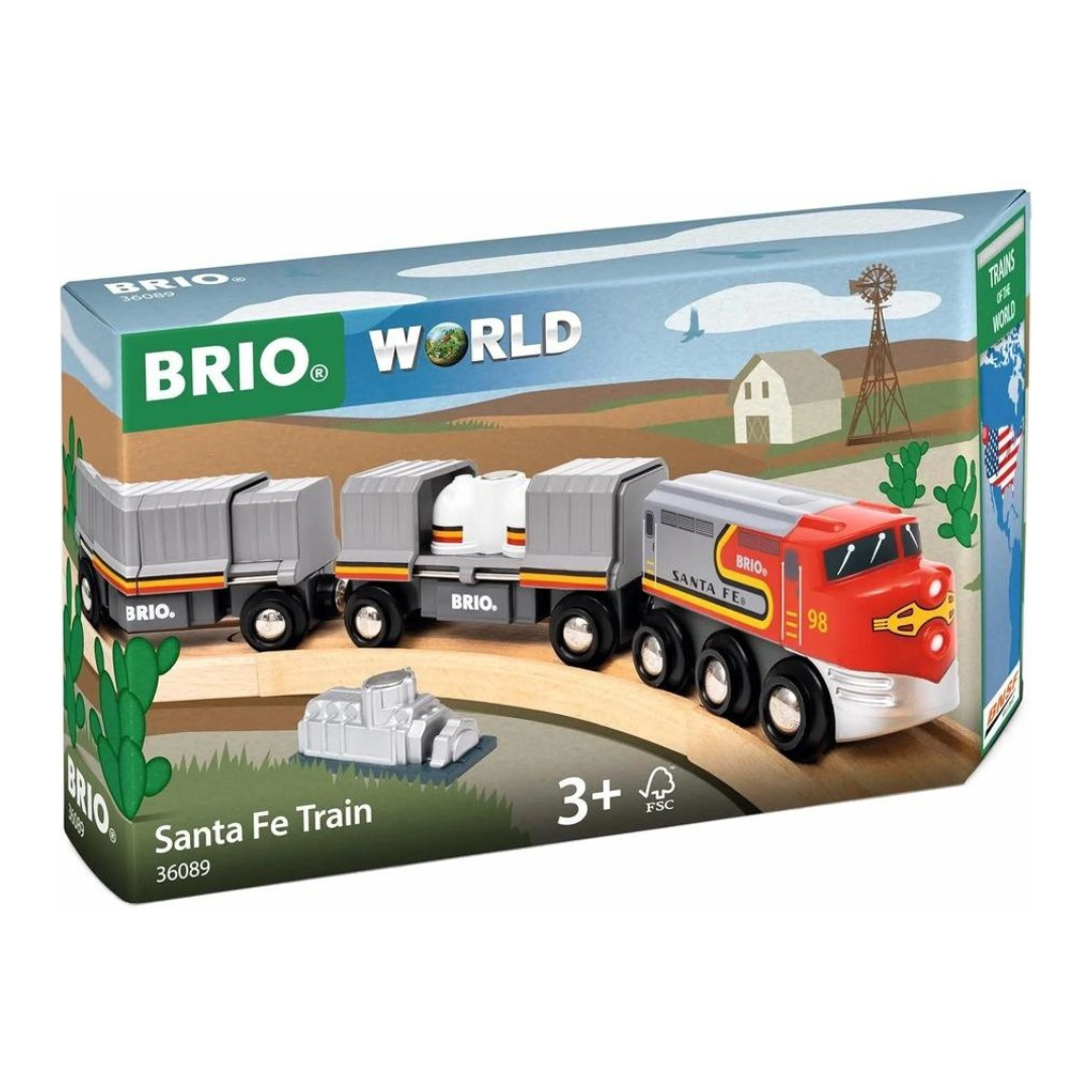 BRIO Santa Fe Train (Trains of the World)