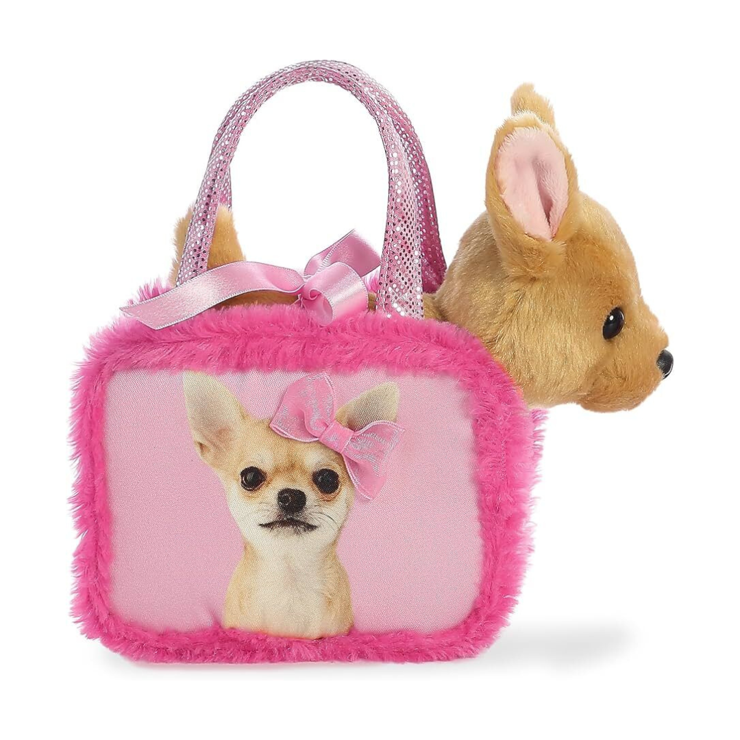 Fancy Pals - Chihuahua in Pink Bag