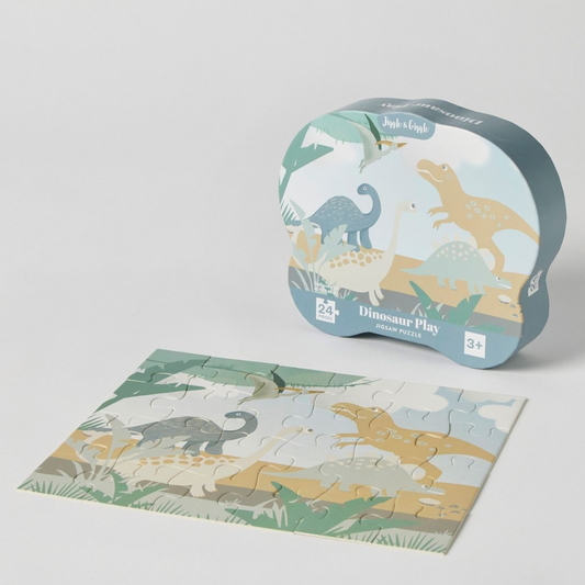 Jiggle & Giggle - Dinosaur Play Jigsaw 24pc Puzzle