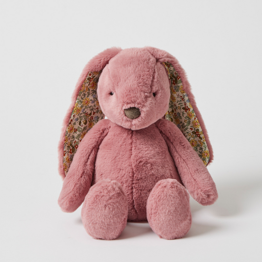 Jiggle & Giggle - Floral Raspberry Bunny Medium