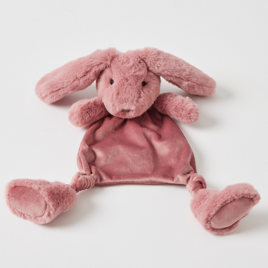 Jiggle & Giggle - Raspberry Bunny Comforter