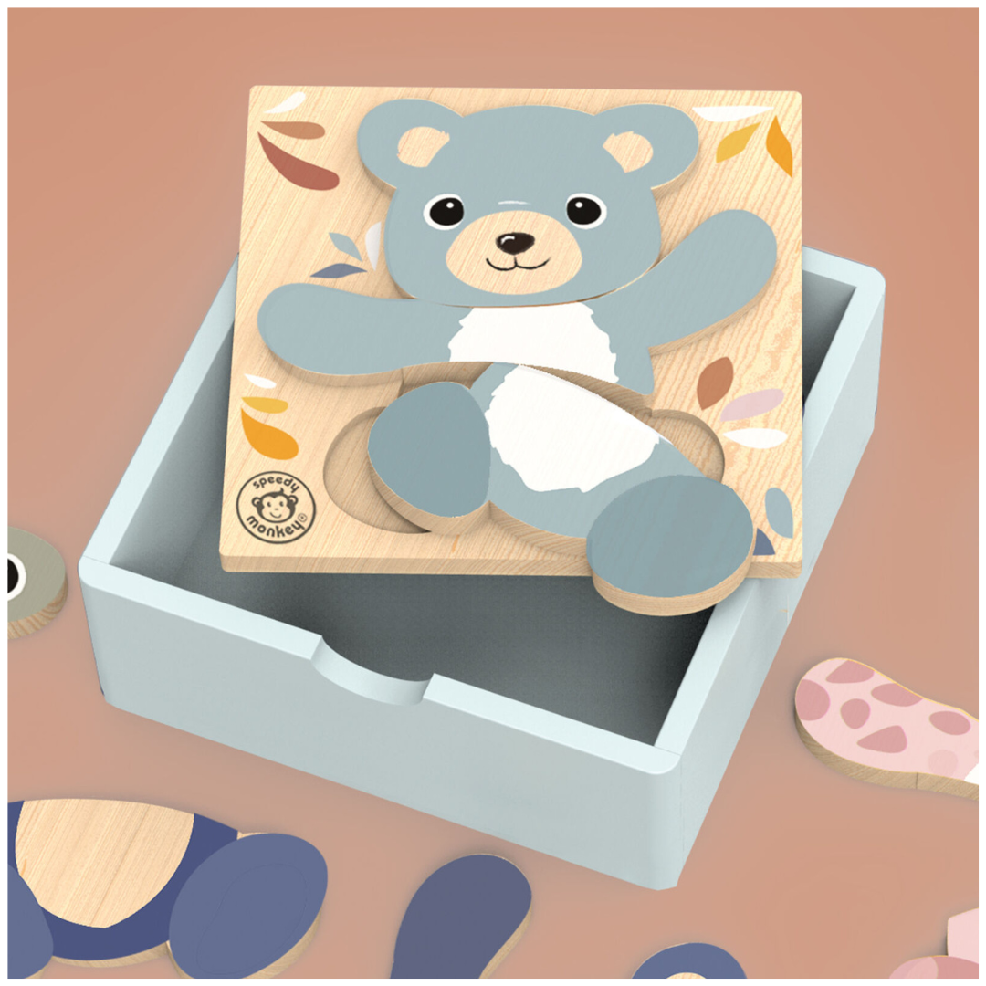 Speedy Monkey - Mix and Match Puzzle