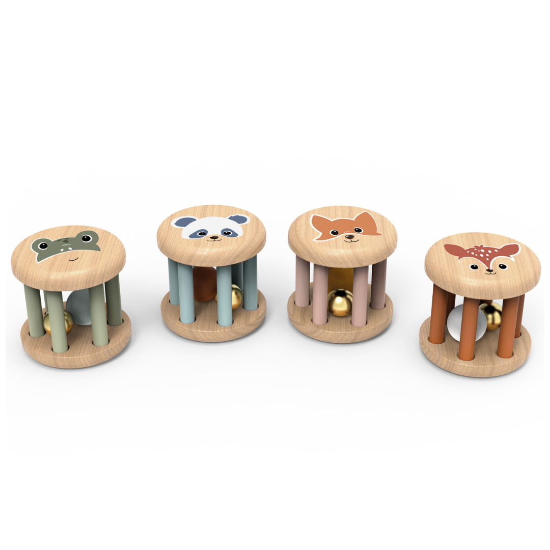 Speedy Monkey - Roller Rattles (Assorted)