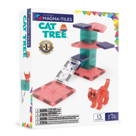 Magna-Tiles Cat Tree - 13 Piece Set