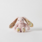 Jiggle & Giggle - Floral Pink Bunny Rattle