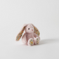 Jiggle & Giggle - Floral Pink Bunny Rattle