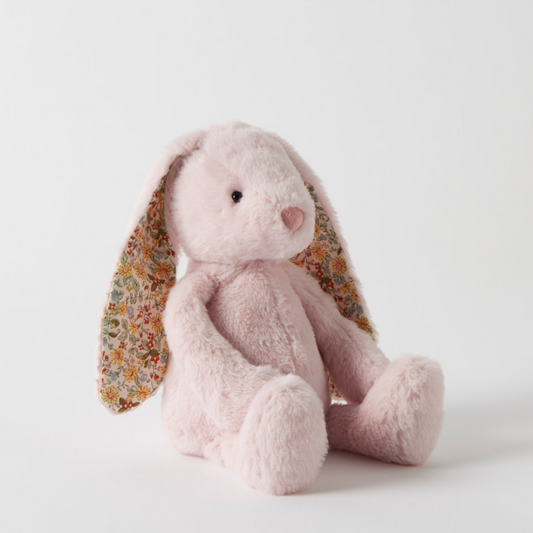 Jiggle & Giggle - Floral Pink Bunny Medium