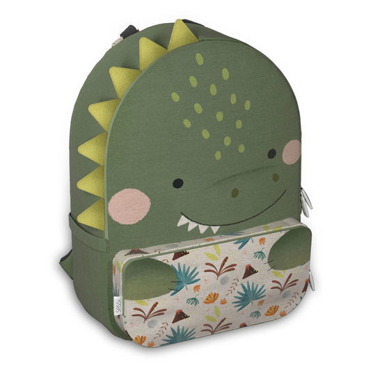 Sassi - A4 Junior Eco Backpack | Cracky the Dinosaur
