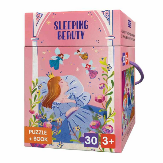 Sassi Fairy Tale Puzzle & Book Set - Sleeping Beauty