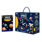 Sassi Travel, Learn and Explore - Puzzle and Book Set - Space
