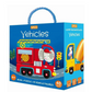Sassi 3D Puzzle and Book Set - Learn Shapes with Vehicles