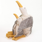 SENGER Cuddly Animal - Seagull Small Grey Vegan with Removable Heat/Cool Pack