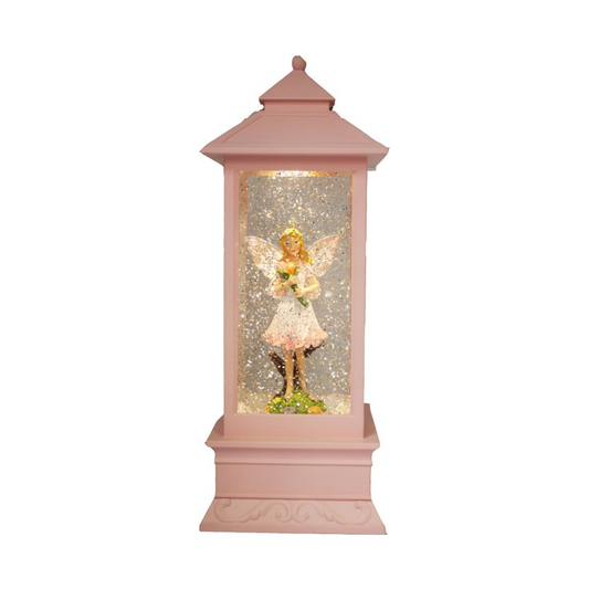 Glitter Lantern Purple with Fairy