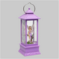 Glitter Lantern Purple with Fairy