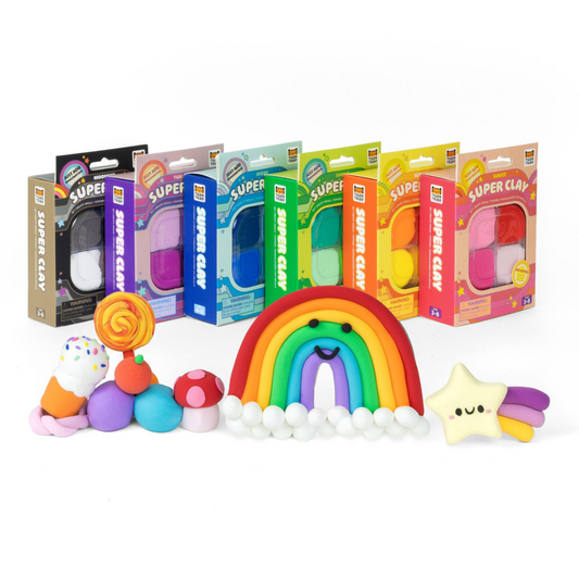 Tiger Tribe Super Clay Stationery (Select Kit)
