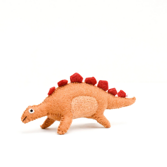 Tara Treasures - Felt Stegosaurus Dinosaur Toy