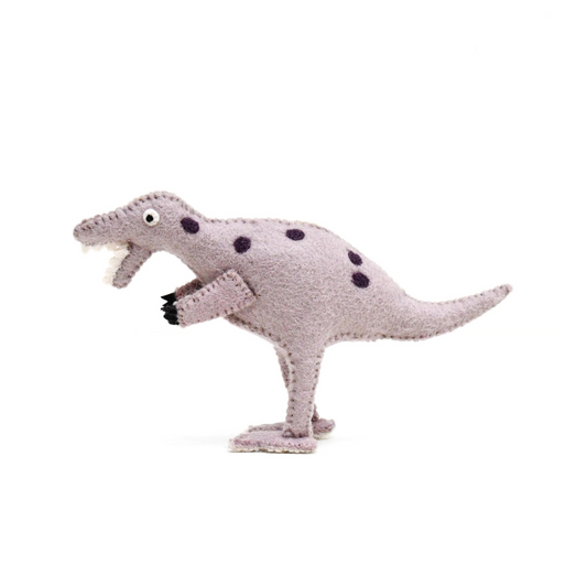 Tara Treasures - Felt Tyrannosaurus Rex (T Rex) Dinosaur Toy