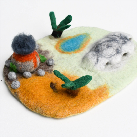 Tara Treasures - Dinosaur Ice Age Play Mat Playscape