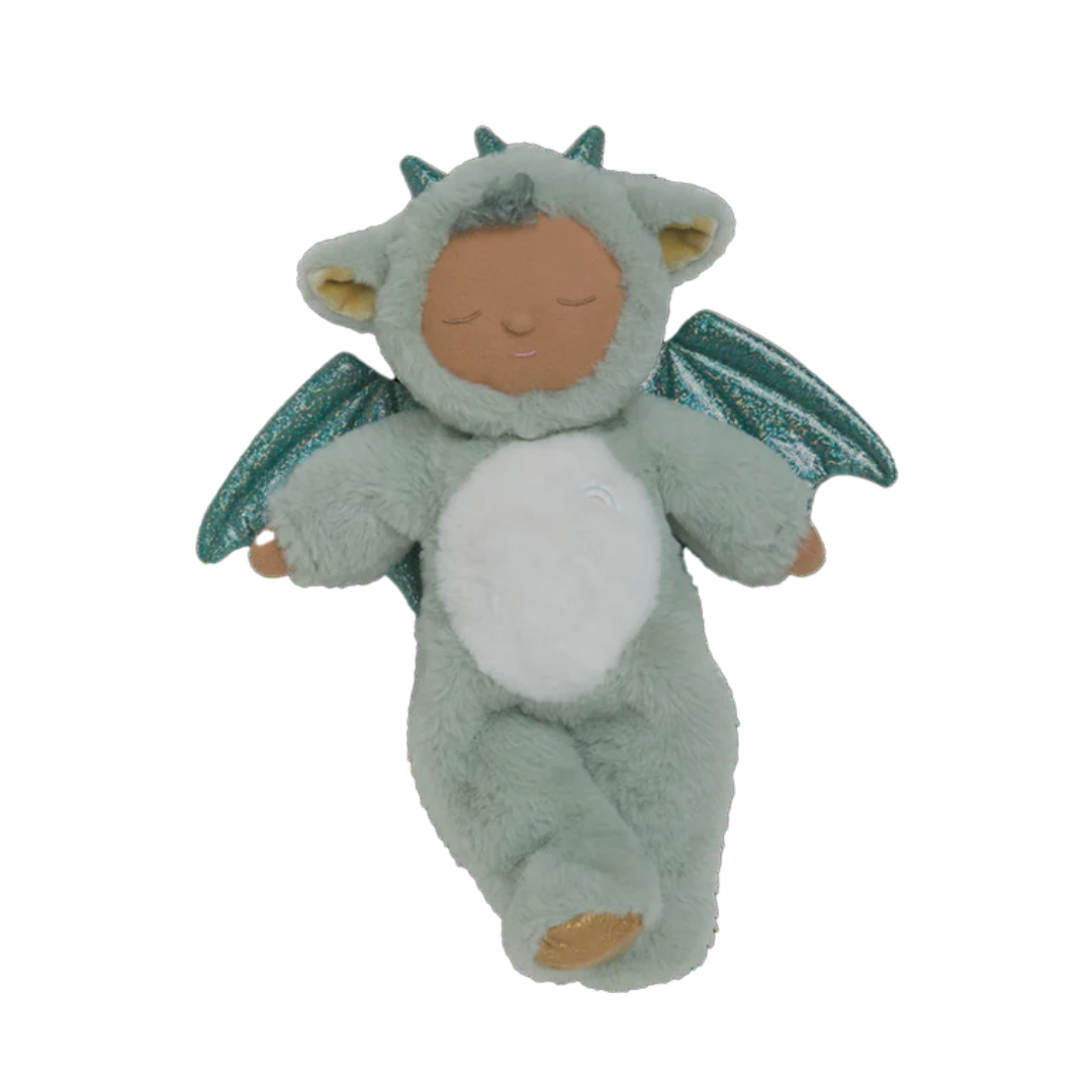 Olli Ella - Cozy Dinkums - Dragon | Ash Green