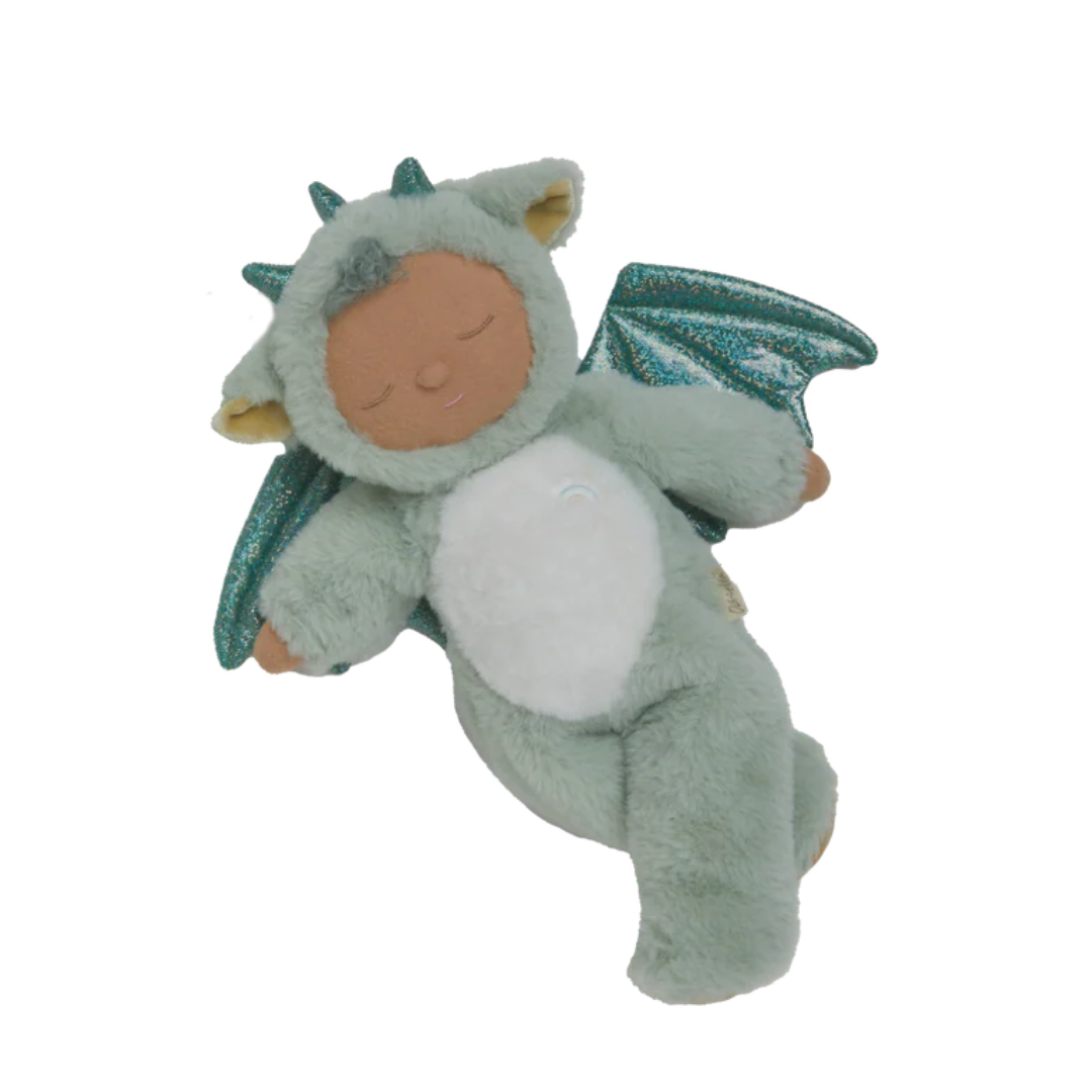 Olli Ella - Cozy Dinkums - Dragon | Ash Green