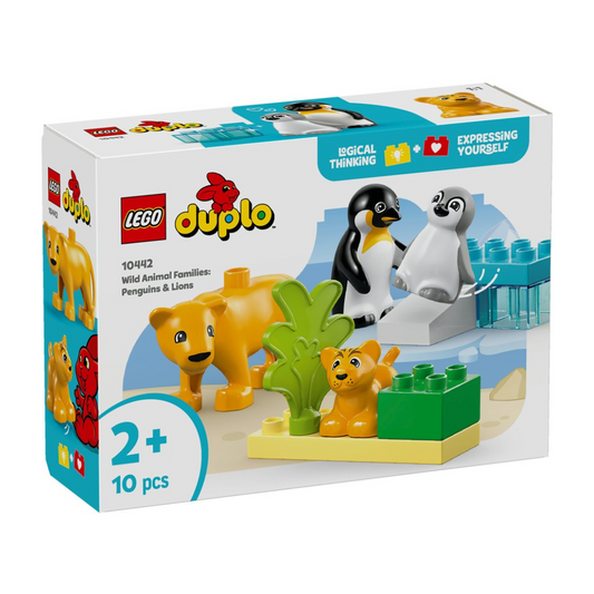 DUPLO by LEGO Wild Animal Families: Penguins & Lions 10442