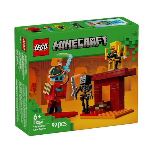 LEGO Minecraft The Nether Lava Battle 21266