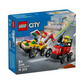 LEGO City Pizza vs. Fire Truck Race Car Pack 60458