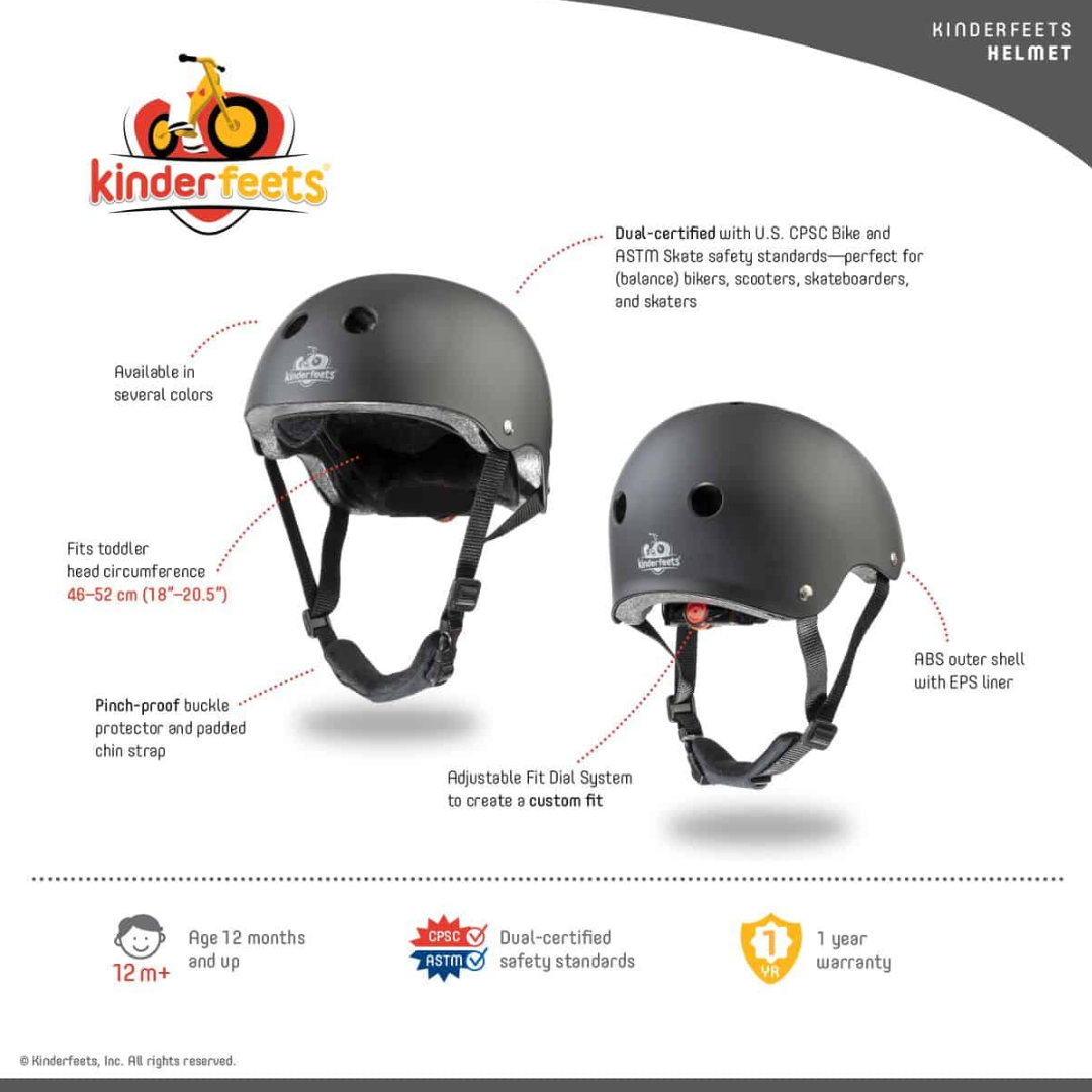 Kinderfeets Toddler Bike Helmet