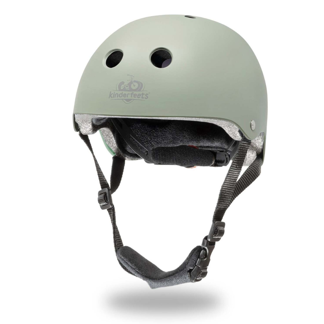 Kinderfeets Toddler Bike Helmet - Matte Silver Sage