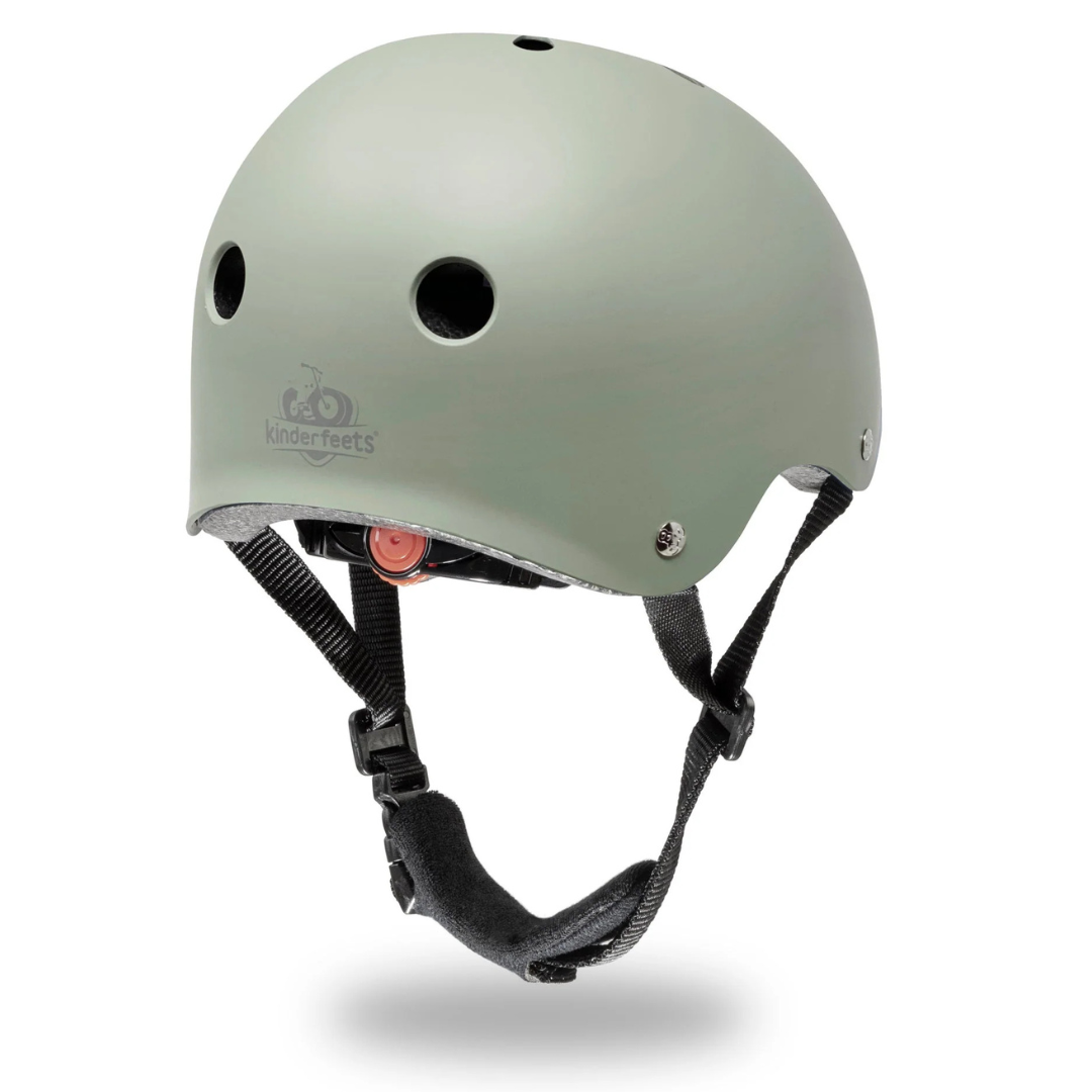 Kinderfeets Toddler Bike Helmet - Matte Silver Sage