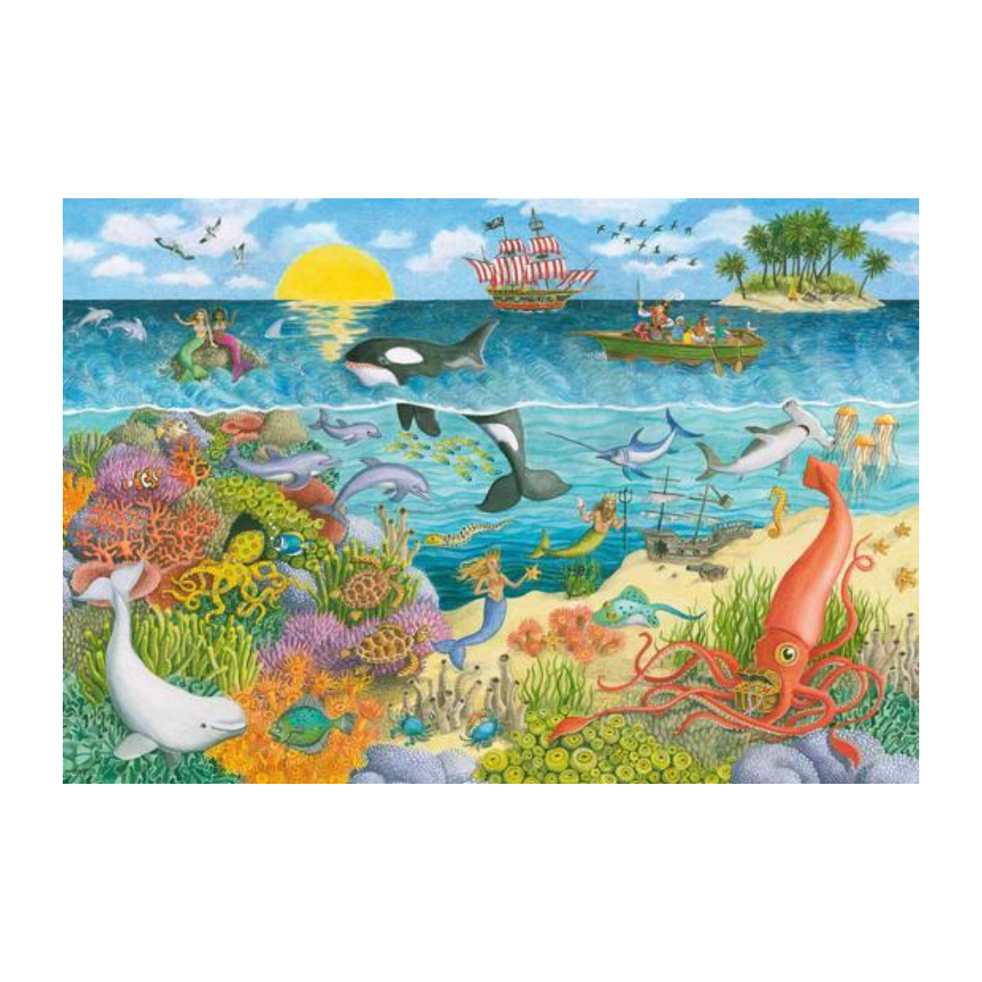 Ravensburger Pirates and Mermaids 2x24pc